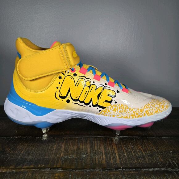 NEW Nike RBI Exclusive Alpha Huarache Elite 3 Mens Size 14 Baseball FZ7344-700 - Picture 8 of 11